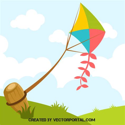 Imagem Vetorial De Pipa Colorida Royalty Free Stock SVG Vector And Clip Art