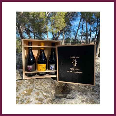 Coffret Prestige Château Pépusque Vins Du Minervois La Livinière