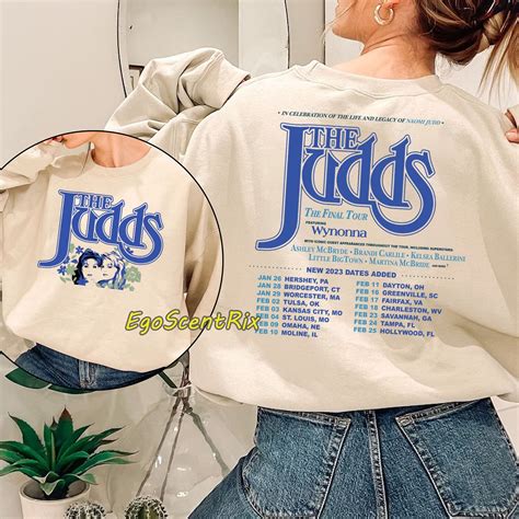 The Judds Final Tour 2023 Farewell Tour 2023 Sweatshirt | Printerval Canada