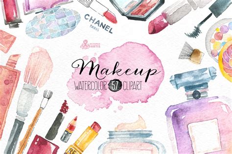 Makeup & Cosmetics clipart ~ Illustrations ~ Creative Market