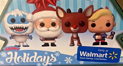 FUNKO POCKET POP HOLIDAYS RUDOLPH THE RED NOSED REINDEER 4 PACK