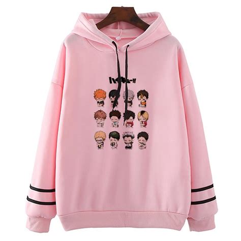 Buy Haikyuu Character Fashion Kawaii Korean Style Long Sleeve Hoodie