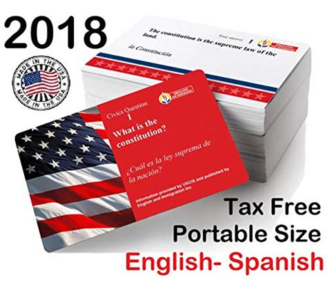 Citizenship Questions In Spanish 2018