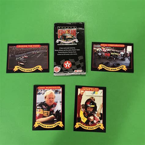 TEXACO MAXX LIMITED EDITION STAR TEAM DAVEY ALLISON NASCAR OPENED Pack ...