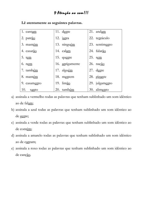 Exercícios Para Disléxicos - DISLEXIA ATIVIDADES - EXERCÍCIOS DE ORTOGRAFIA.