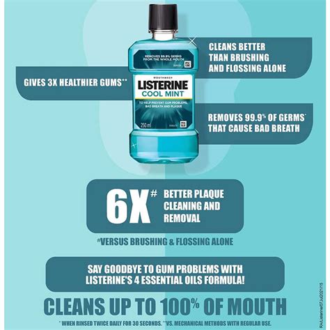 Listerine Cool Mint Mouthwash Ml Sinin