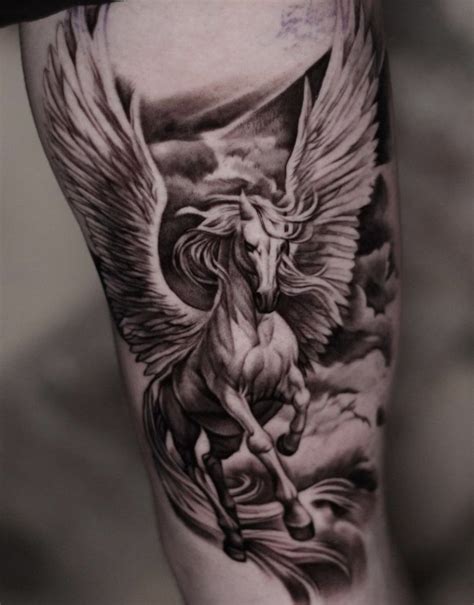 PEGASUS TATTOOS: Meanings, Tattoo Ideas & Tattoo Designs - TATTOOGOTO