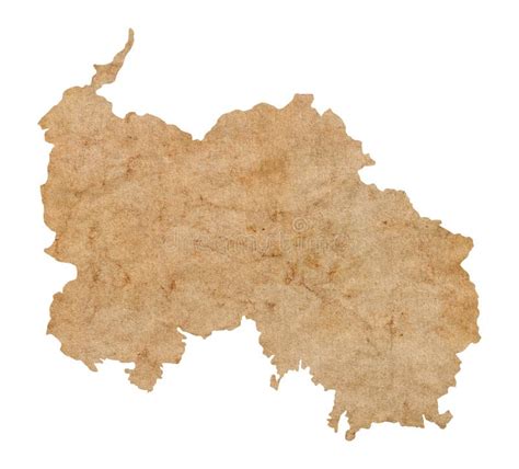 Map of South Ossetia on Old Brown Grunge Paper Stock Illustration ...