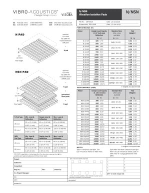 Fillable Online NNSN Data Vibro Acoustics Fax Email Print PdfFiller