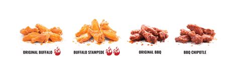 Chicken Wing Flavors, Sauced Wings, Seasoned Chicken, Wing Sauces