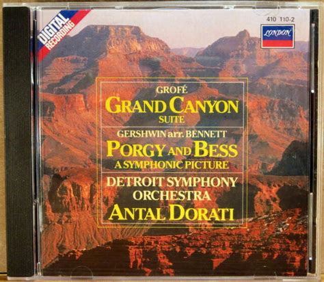 Pre Owned GrofÇ Grand Canyon Suite Gershwin Porgy Bess A