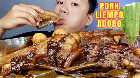 Pork Liempo Adobo Mukbang Pork Adobo Mukbang Pinoy Mukbang Mukbang