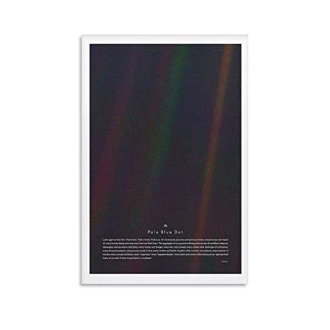 I Tested the Mesmerizing Beauty of the Pale Blue Dot Poster: A First-Person Experience