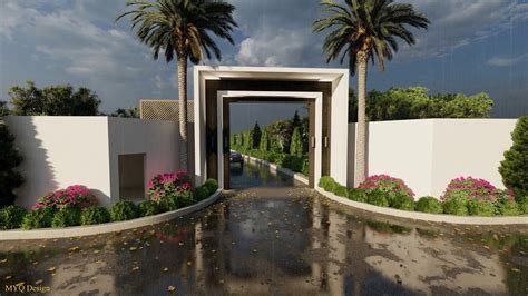 Gate Design - private resort - YouTube