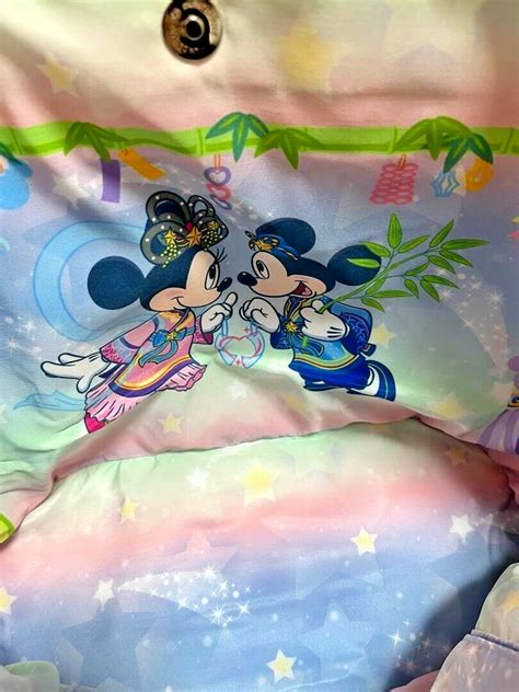 Tokyo Disney Resort Ltd Tanabata Milky Way Mickey Minnie Tote Bag