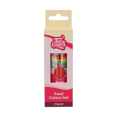 Food Colour Gel Claret Funcakes