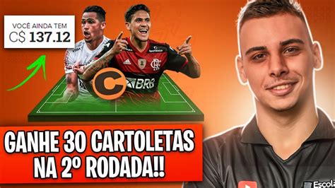 Como Ganhar MUITAS Cartoletas Na Rodada 2 Do Cartola FC 2022