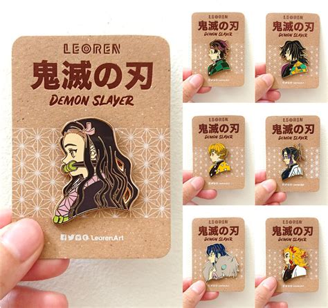 Kimetsu No Yaiba Demon Slayer Hard Enamel Pin