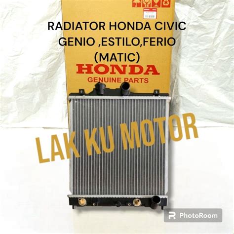 Jual Radiator Honda Genio Estilo Ferio Matic Original Shopee Indonesia