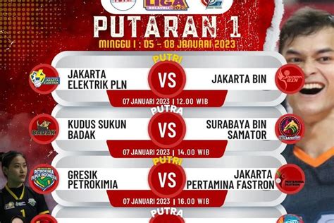 Jadwal Lengkap Proliga 2023 Putaran 1 Jadwal Proliga Hari Ini Di