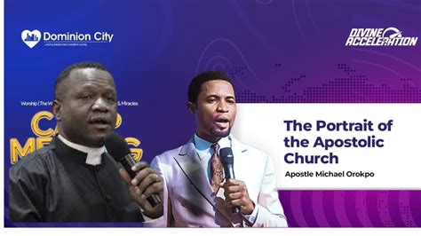 Apostle Michael Orokpo Ministers In Dominion City Camp Meeting