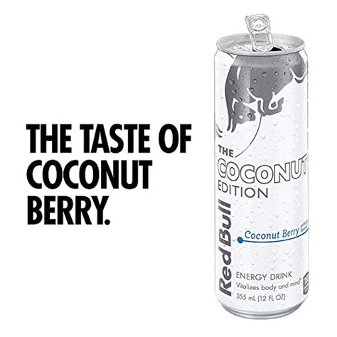 Red Bull Energy Drink Edition Coconut Berry Fl Oz Pack Of