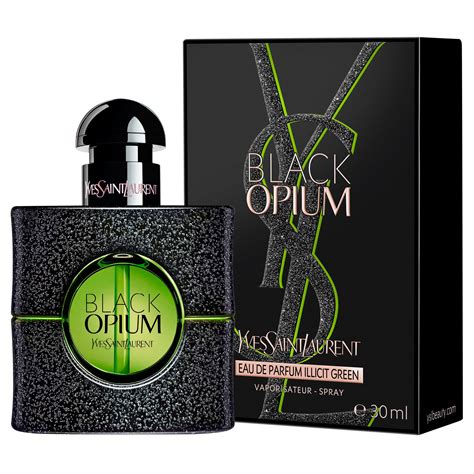 Perfume Ysl Black Opium Edp Illicit Green De Ml Mibelleza