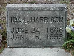 Ida Leona Griffin Harrison 1868 1956 Homenaje De Find A Grave