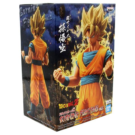 Banpresto Dragon Ball Z Burning Fighters Son Goku Vol2 16cm Statue