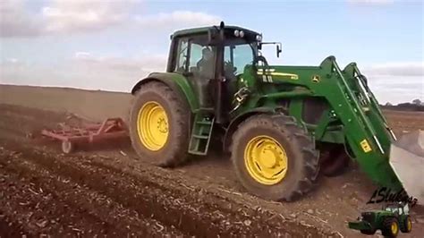 John Deere W Akcji Wiosenna Uprawa Hd Youtube