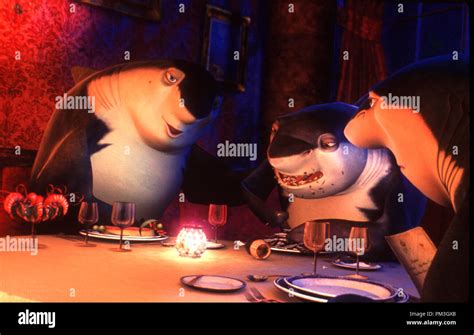 Film Still From Shark Tale Don Lino Frankie Lenny © 2004 Dreamworks