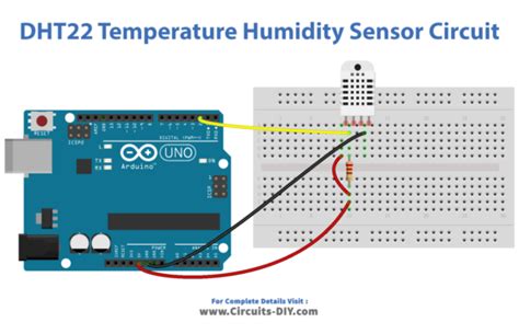 Dht11dht22 Temperature Humidity Sensor Arduino Tutorial