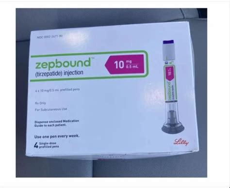 Zepbound Tirzepatide Injection 10mg US DELIVERY At Rs 5300 Box