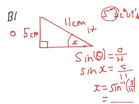 Trig Finding Missing Sides And Angles Worksheets Answers