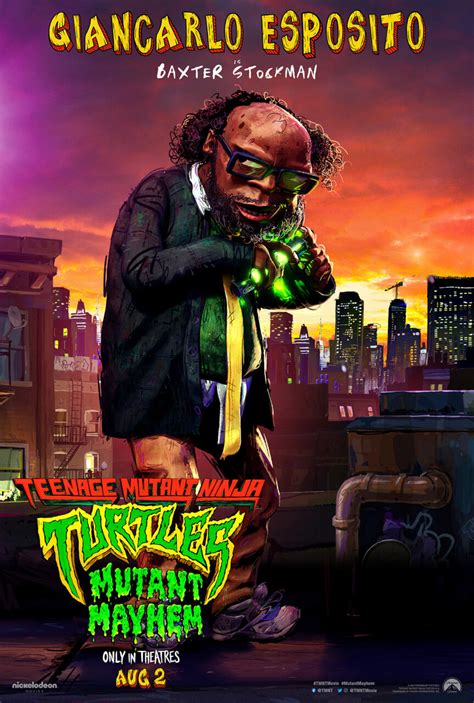 Teenage Mutant Ninja Turtles Mutant Mayhem Drops 17 Character Posters