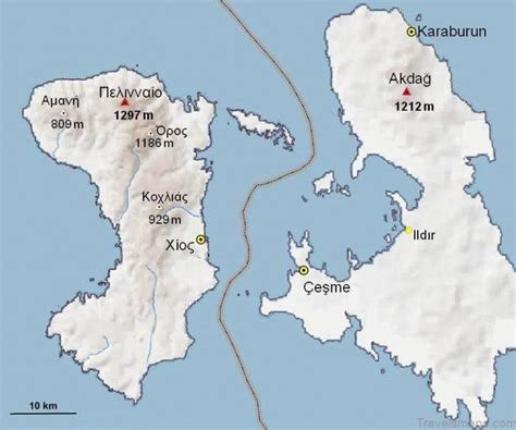 Map of Çeşme Travel Guide for Tourists A Local s Perspective