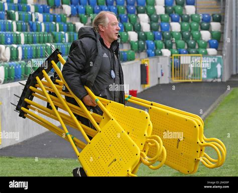 Belfast Uk St June National Football Stadium At Windsor Park