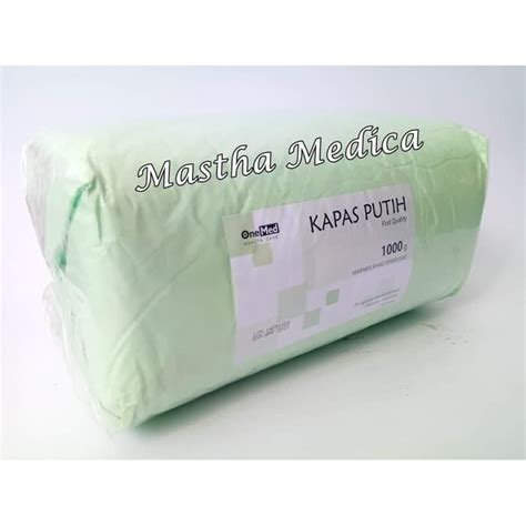 Jual Kapas Gulung Pembalut Luka 1000 Gram Kapas Putih Onemed 1000gr