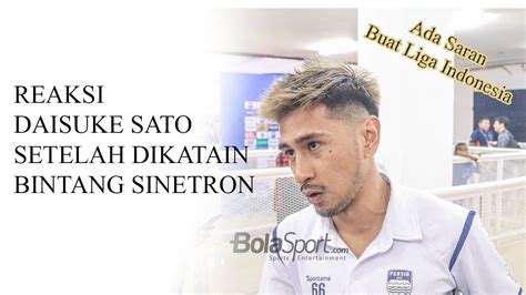 Pemain Persib Daisuke Sato Kritik Liga Indonesia Dan Ungkap Reaksi