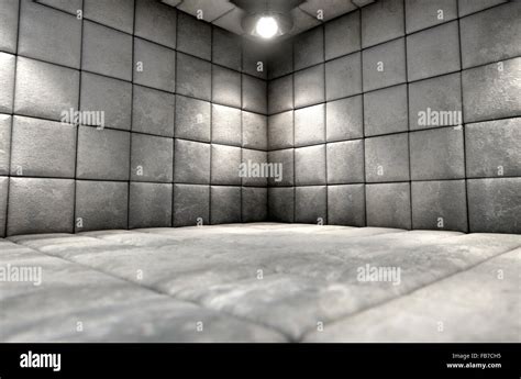 A dirty white padded cell in a mental hospital Stock Photo - Alamy