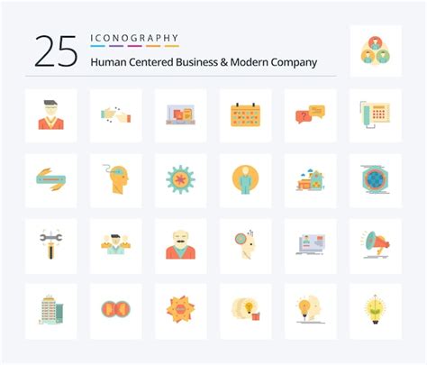 Free Vector Human Centered Business And Modern Company Flat Color