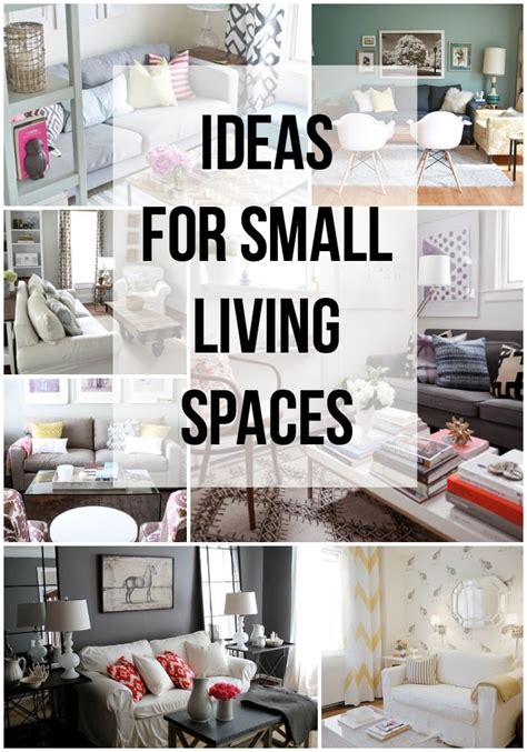 IDEAS for Small Living Spaces