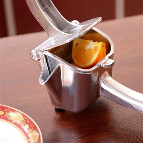 Stainless Steel Manual Lemon Juicer - Not sold in stores