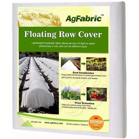 Agfabric 6 Ft X 100 Ft Floating Row Covers Plant Covers Freeze