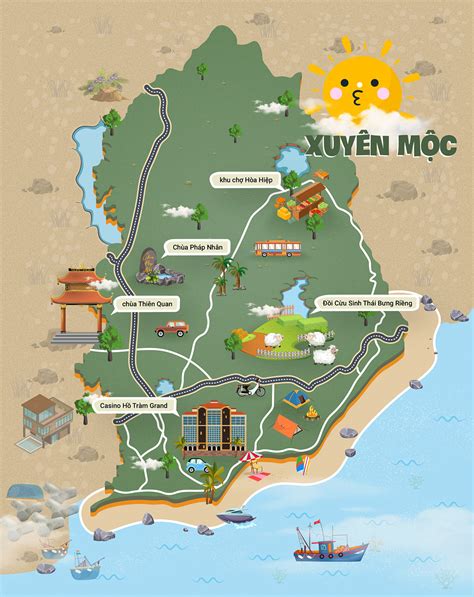 Map Vũng Tàu On Behance