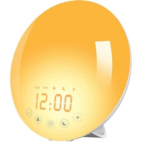 Lampe De Chevet Eveil Lumi Re Chevet Led Radio R Veil Matin Lumineux