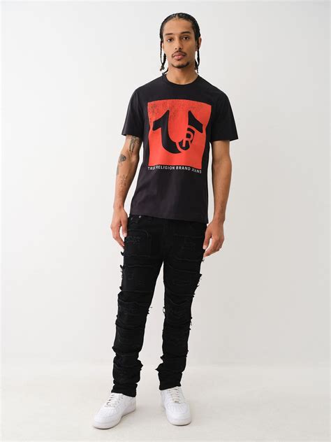 Faded Horseshoe Logo Tee True Religion