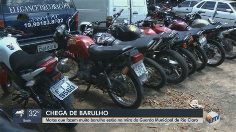 17 motos barulhentas já foram apreendidas em Rio Claro em duas