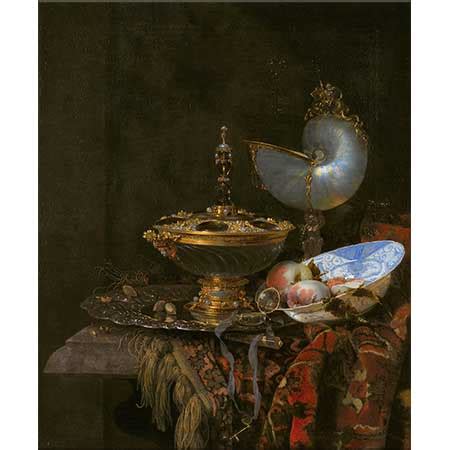 Willem Kalf Nat Rmort Tablosu Tarihli Istanbul Sanat Evi