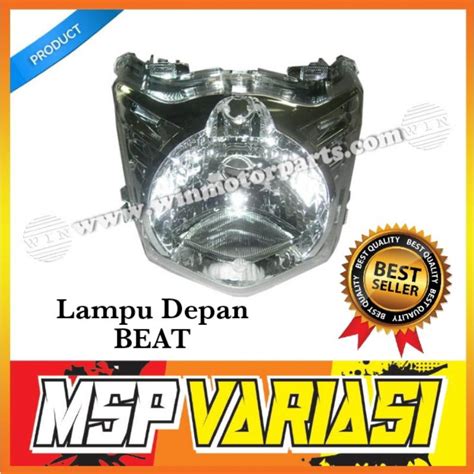 Jual Reflektor Lampu Depan Honda Beat Karbu Shopee Indonesia